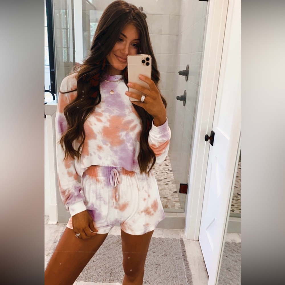 Shop These Three Tie Dye Shorts Set
